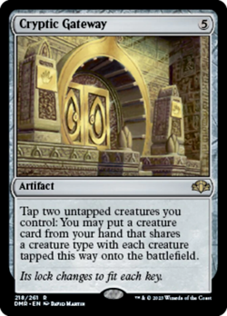 MTG - CRYPTIC GATEWAY - INGRESSO DELLA CRIPTA - MAGIC - DMR - MINT - ENG - Image 1