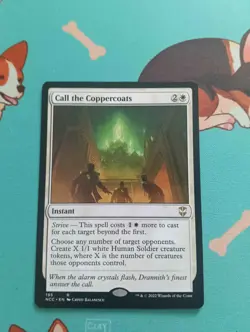 MTG Magic the Gathering - Call the Coppercoats - New Capenna Commander - Image 1