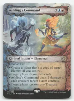 Ashling's Command (Showcase) 330 Rare Lorwyn Eclipsed Near Mint - Image 1