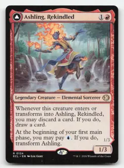 Ashling, Rekindled 124 Rare Lorwyn Eclipsed Near Mint - Image 1