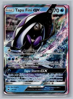 NM TAPU FINI GX 39/147 BURNING SHADOWS GX RARE - Image 1