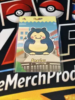 Limited Edition Full Art Rare Smile Snorlax Pokemon Card Database #0143 ✨⭐ - Image 1