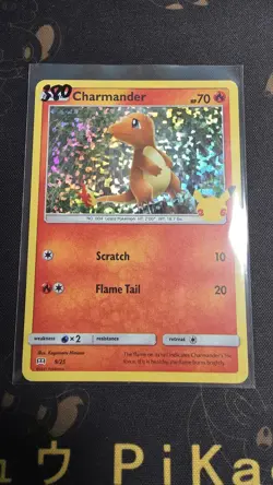 Pokemon - Charmander 9/25 Confetti Holo 2021 McDonald's Promos MP HOLO BLEED - Image 3