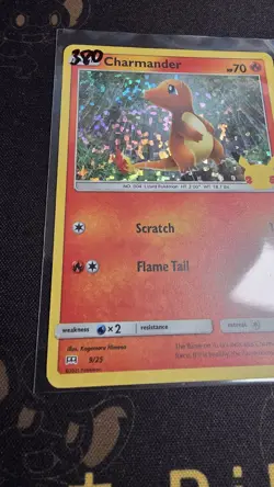 Pokemon - Charmander 9/25 Confetti Holo 2021 McDonald's Promos MP HOLO BLEED - Image 5