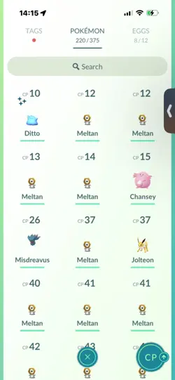 Pokemon Go (Stage 41) Shiny Cleffa ( 12 Shinys ) - Image 5