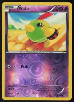 Natu 27/108 Common Roaring Skies Pokemon Reverse Holo Lightly Played - Image 1