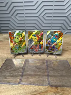 Pokemon First Partner Series 2 - Johto Starter Set Chikorita Cyndaquil Totodile - Image 1
