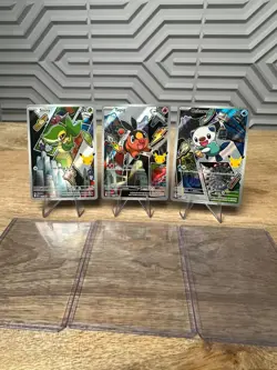 Pokemon TCG Series 2 First Partner Illustration Collection Gen 5 Unova FULL SET - Image 1