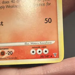 Pokemon TCG Charizard G 20/147 Supreme Victors Rare SP Regular EN 2009 100HP - Image 5
