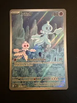 Pokemon Frillish Illustration Rare Holo Sv: White Flare 126/086 - Image 1