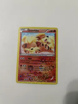 Pokemon TCG: Legendary Treasures- Radiant Collection Growlithe Holo NM!!!🔥🔥🔥 - Image 1