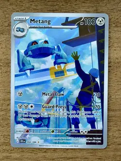 Metang 94/86 Illustration Rare Pokemon Chaos Rising ME04 NM I - Image 1