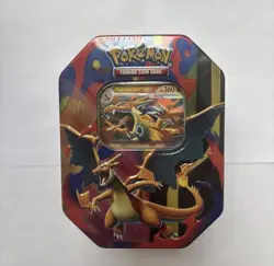 Mega Charizard Ex Tin - Mega Charizard Y EX Pokemon Sealed! FAST SHIPPING - Image 1