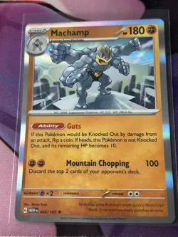 Machamp 068/165 Holo Pokemon Scarlet & Violet 151 English Rare NM 🔥🔥🔥 - Image 1