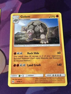 Pokemon - Sun & Moon - Hidden Fates - Golem - 35/68 - Image 1