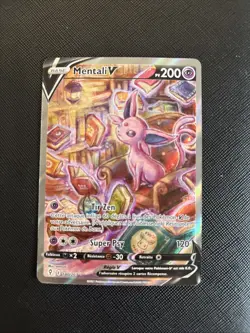 Espeon V 180/203 Alternate Art NM Pokemon Evolving Skies Ultra Rare - Image 4