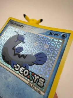 Barboach - 54/107 Pokemon Deoxys - Reverse Holo / Stamped MP - Image 4