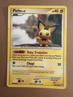 Pichu 93/123 LPMysterious Treasures 2007 Pokemon TCG - Image 1