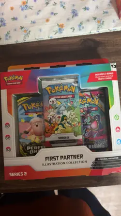 7 Pokemon TCG First Partner Illustration Collection Series 2 Sealed Box - Image 3