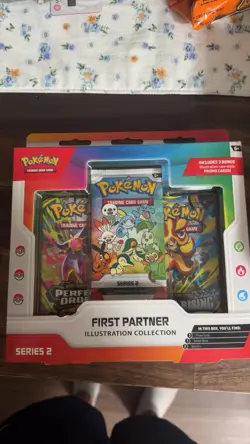 7 Pokemon TCG First Partner Illustration Collection Series 2 Sealed Box - Image 4