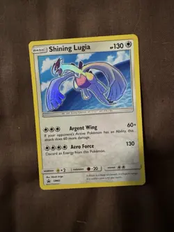 Pokemon Shining Lugia Holofoil SM82 Lightly Played - Image 1
