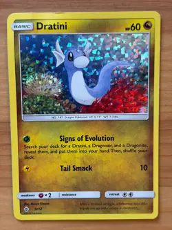 Dratini 9/12 Confetti Holo HP - McDonald's Collection 2018 - Pokemon TCG - Image 1