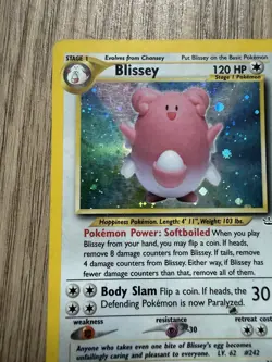 Pokemon Blissey 02/64 Neo Revelation Holo Rare English 2000 Unlimited 120 HP - Image 4