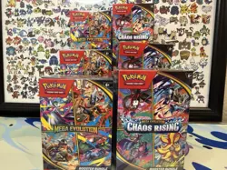 Pokemon - Mega Evolution & ME Chaos Rising Booster Bundle Lot - New Sealed - Image 1