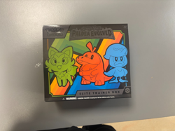 Pokemon Paldea Evolved Elite Trainer Box ETB New Sealed-small tear in plastic 820650853661 - Image 1