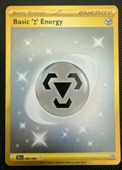 Gold Basic Metal Energy 099/064 Shrouded Fable NM Condition Pokemon TCG - Image 1