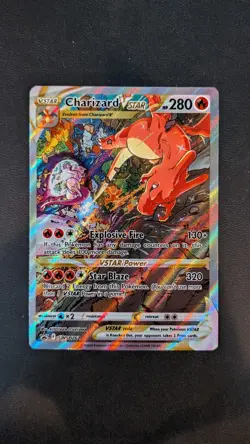 Charizard VSTAR Full Art SWSH262 Sword & Shield Black Star Promo Pokemon - Image 1