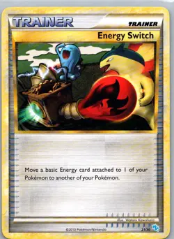 Pokemon TCG Energy Switch 21/30 HS Trainer Kit Gyarados LP - Image 1