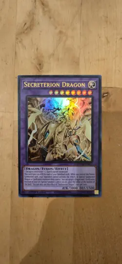 Yugioh Secreterion Dragon DUAD-EN037 Ultra Rare 1st Ed NM - Image 1