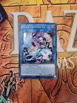 Evil Twin Lil La BLCR-EN097 Secret Rare 1st Ed NM Yugioh - Image 1