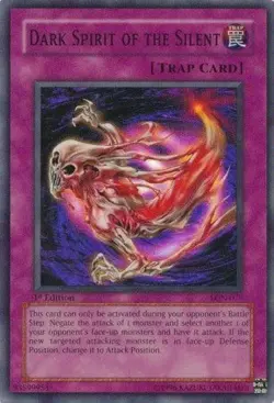 Dark Spirit of the Silent LON-079 Super Rare 1st Edition Yugioh MP - Image 1