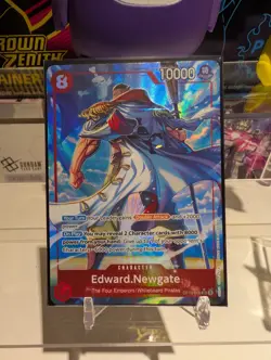 One Piece The Time of Battle Edward Newgate OP16-003 Alternate Alt Art NM - Image 1