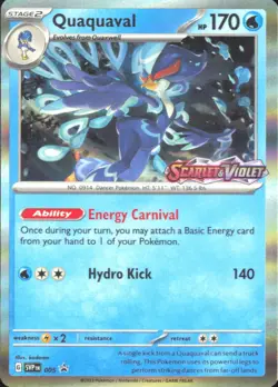 Quaquaval - (Prerelease) SV: Scarlet & Violet Promo Cards 005 NM - Pokemon TCG - Image 1