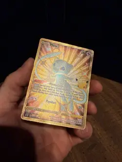 Pokemon Mew Holo Rare TCG Gold Card Celebrations 25th Anniversary 025/025 - Image 3
