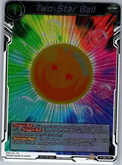 Two-Star Ball P-084 Promotion Cards - Dragon Ball Super - NM - Image 1
