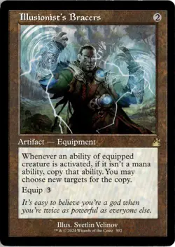 Illusionist's Bracers - Ravnica Remastered #392 - Near Mint - Normal - Image 1