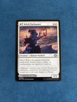 MTG Witch Enchanter Witch-Blessed Meadow 0239 Modern Horizons 3 NM - Image 1