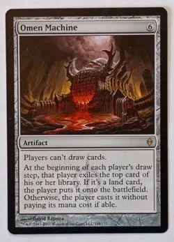 MTG - Omen Machine - New Phyrexia 118/175 - Regular Rare - Image 1