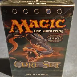 Magic: The Gathering Core Set 8th Edition Sky Slam Theme Deck Starter Advanced - Image 1