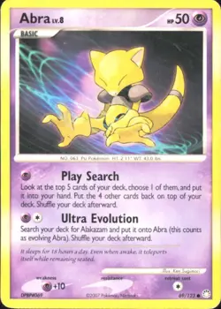 Abra Mysterious Treasures 69/123 NM - Pokemon TCG - Image 1