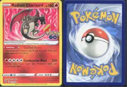 RADIANT CHARIZARD 011/078 RADIANT RARE POKEMON GO POKEMON NM/M - Image 1