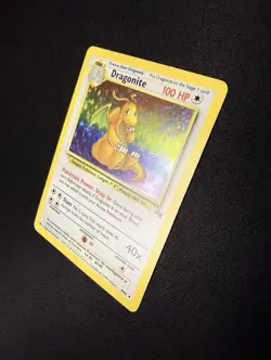 Dragonite #4 Fossil Holo Rare Pokemon TCG 1999 - Image 3