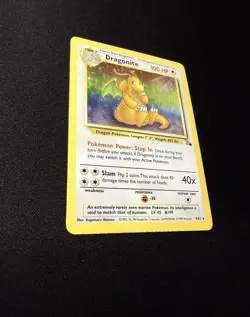 Dragonite #4 Fossil Holo Rare Pokemon TCG 1999 - Image 4