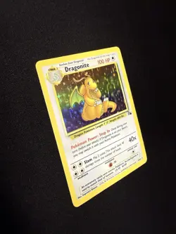 Dragonite #4 Fossil Holo Rare Pokemon TCG 1999 - Image 5