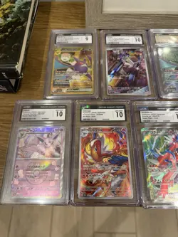 Pokemon CGC Slabs. Lot of 13 12/13 Are 10s. - Image 2