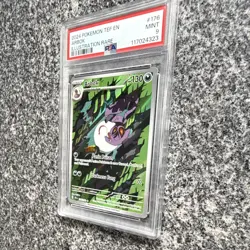 Arbok 176/162 SV05: Temporal Forces Illustration Rare Holo EN 2024 PSA 9 - Image 2